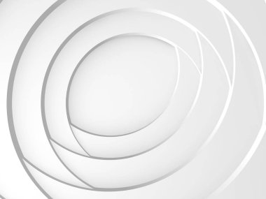 Soyut geometrik art deco mockup arka planda beyaz gölgeler ile  