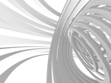 Soyut geometrik art deco mockup arka planda beyaz gölgeler ile  