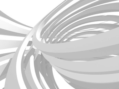 Soyut geometrik art deco mockup arka planda beyaz gölgeler ile  