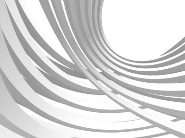 Soyut geometrik art deco mockup arka planda beyaz gölgeler ile  