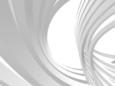 Soyut geometrik art deco mockup arka planda beyaz gölgeler ile  