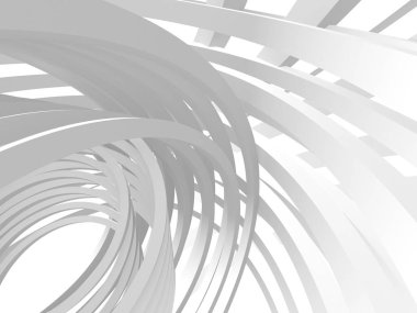 Soyut geometrik art deco mockup arka planda beyaz gölgeler ile  