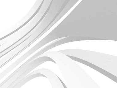 Soyut geometrik art deco mockup arka planda beyaz gölgeler ile  