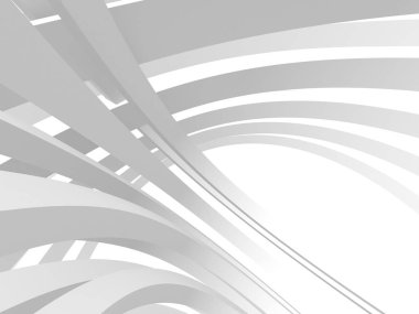 Soyut geometrik art deco mockup arka planda beyaz gölgeler ile  