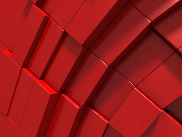 Абстрактний Геометричний Фон Червоним Кольором Візуалізація — стокове фото