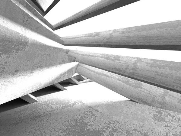 Donkere Betonnen Lege Kamer Moderne Architectuur Ontwerp Stedelijke Gestructureerde Achtergrond — Stockfoto