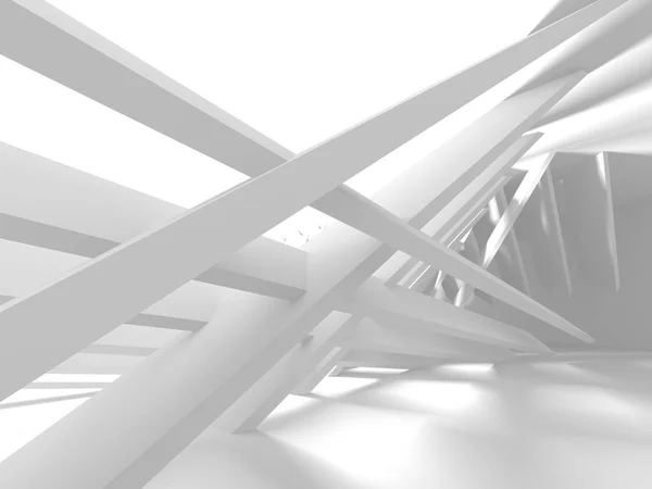 抽象建筑现代设计背景 3D渲染说明 — 图库照片