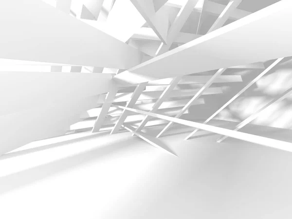 Abstract Architecture Modern Design Background. 3d Render illustration