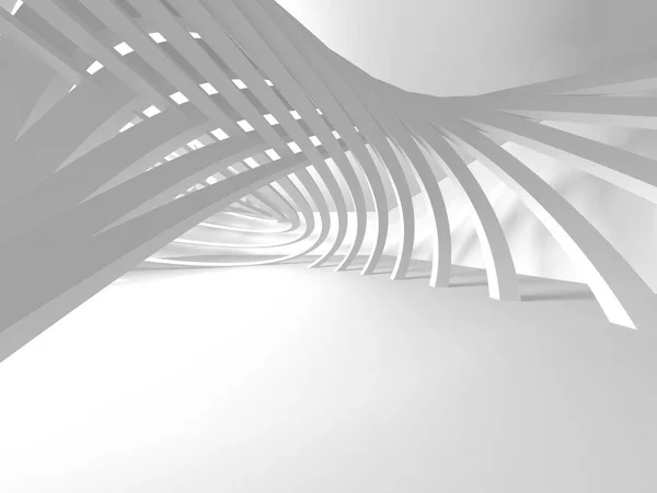 Abstract Architecture Modern Design Background. 3d Render illustration