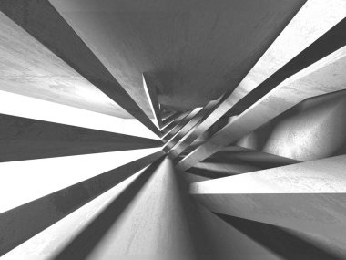 soyut geometrik beton mimari arka plan