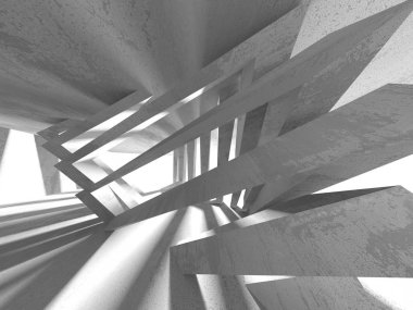 soyut geometrik beton mimari arka plan