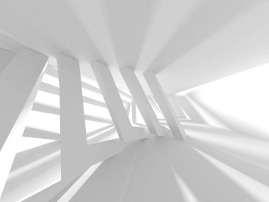 soyut modern beyaz mimari arka plan