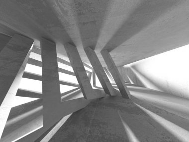 soyut geometrik beton mimari arka plan