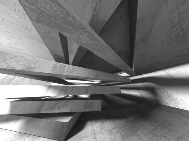 soyut geometrik beton mimari arka plan