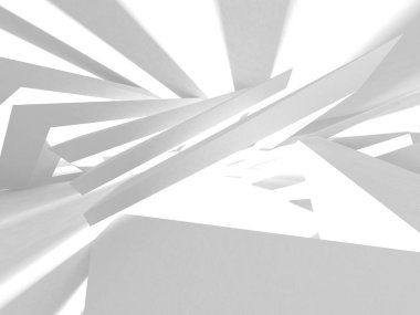 Beyaz Mimari İnşaat Modern İç Arkaplan