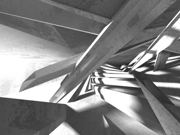 Темно Бетонная Комната Современный Архитектурный Дизайн Городская Текстура — стоковое фото