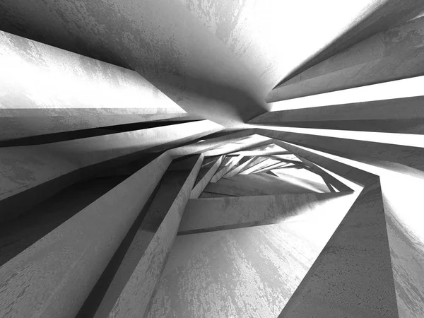 Concreto Geométrico Abstrato Arquitetura Fundo — Fotografia de Stock
