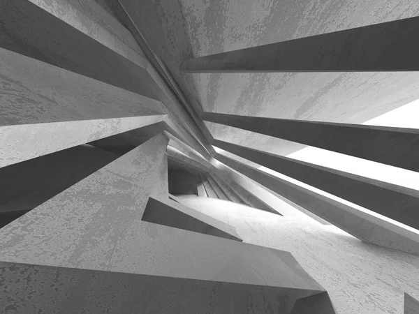 Abstract Geometric Concrete Architecture Background — Stock Photo, Image