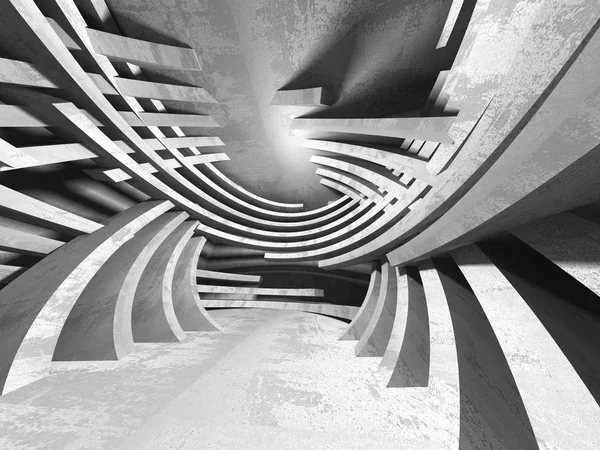 Абстрактний Фон Геометричної Бетонної Архітектури Ілюстрація Рендеринга — стокове фото