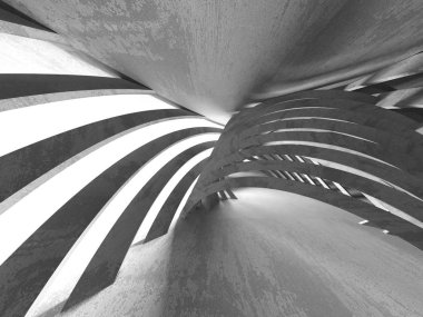 Karanlık kentsel beton modern mimari tasarım dokulu arka plan.