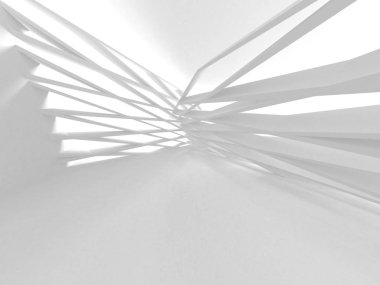 Mimari modern render tasarım 3d arka plan.