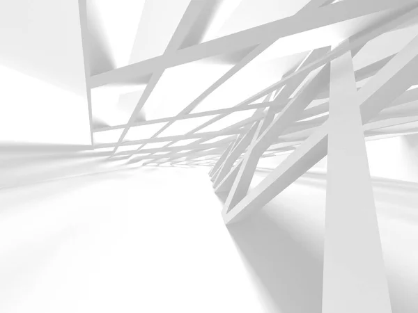 Abstract architecture modern render design 3d background.