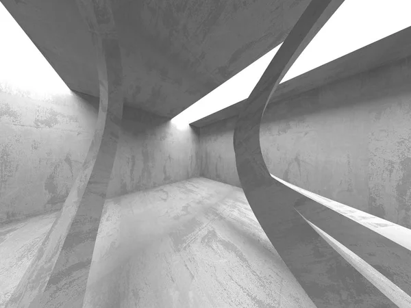 Σκούρο Σκυροδέματος Άδειο Δωμάτιο Σύγχρονη Αρχιτεκτονική Σχεδίαση Αστικό Φόντο Υφή — Φωτογραφία Αρχείου