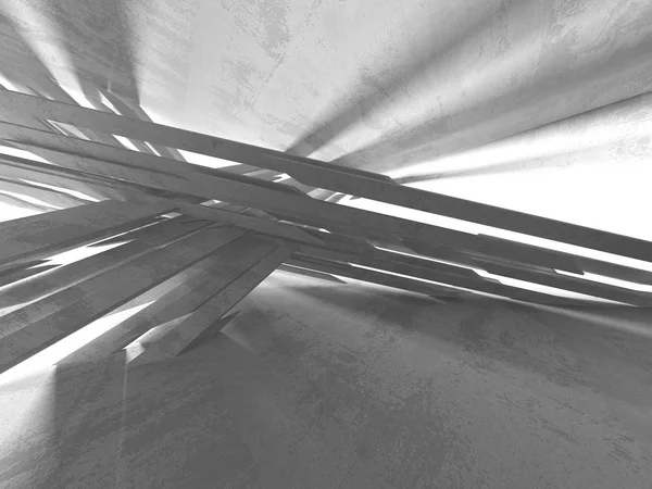 Темний Бетон Порожня Кімната Сучасний Архітектурний Дизайн Міський Текстурований Фон — стокове фото