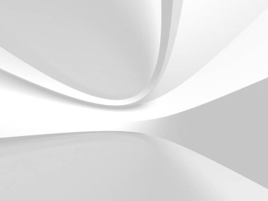 Soyut mimari modern tasarım arka planı. 3d resimleme