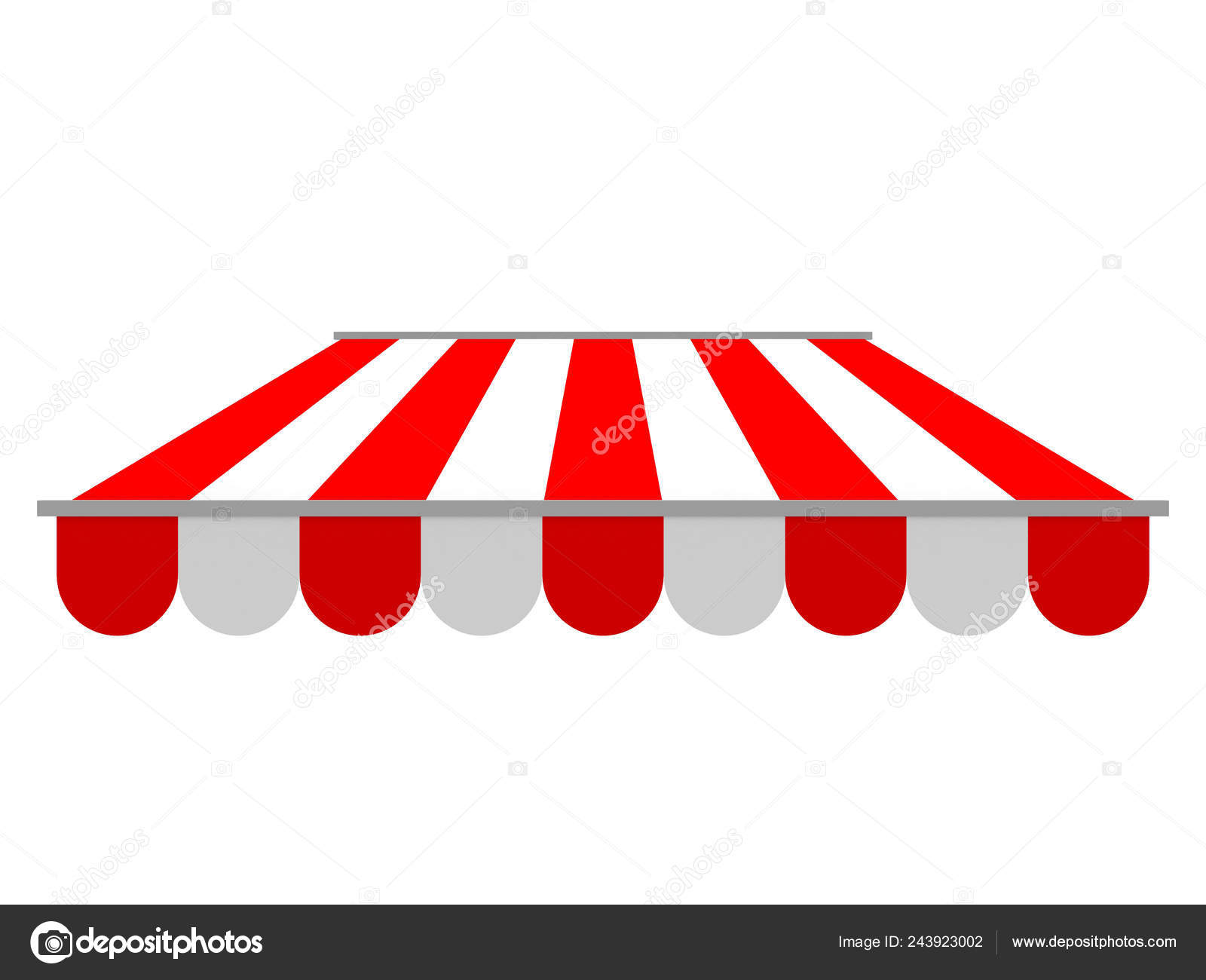 Download Striped Shop Awning Sunshade Mockup Shop Restaurant Render Illustration Stock Photo Image By C Versusstudio 243923002
