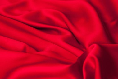 Lüks kırmızı saten kumaş bez arka plan