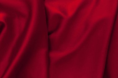 Lüks kırmızı saten kumaş bez arka plan