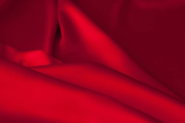 Lüks kırmızı saten kumaş bez arka plan