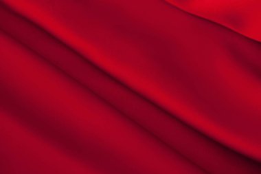 Lüks kırmızı saten kumaş bez arka plan