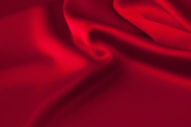 Lüks kırmızı saten kumaş bez arka plan