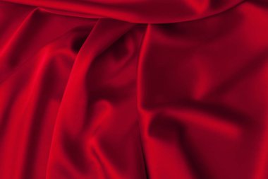 Lüks kırmızı saten kumaş bez arka plan