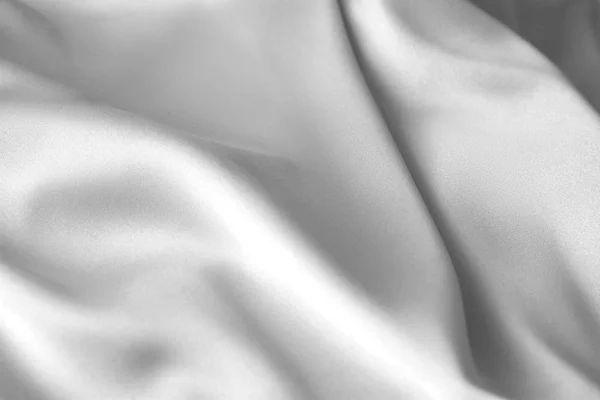 Рвана біла шовкова тканина атласна тканина хвилі фон — стокове фото
