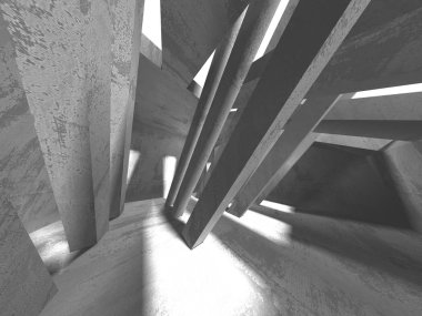 soyut geometrik beton mimari arka plan