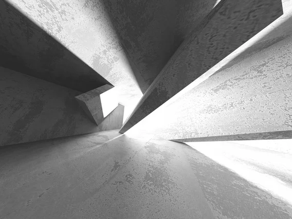 Abstraktní geometrický beton architektura pozadí — Stock fotografie