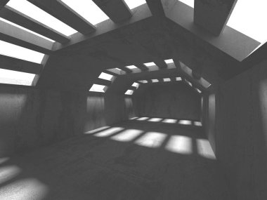 soyut geometrik beton mimari arka plan