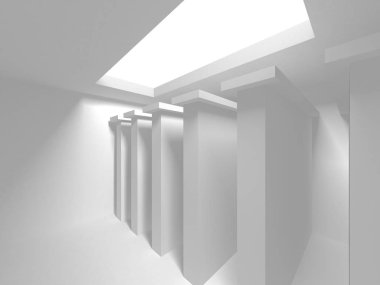 soyut modern beyaz mimari arka plan