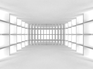 soyut modern beyaz mimari arka plan