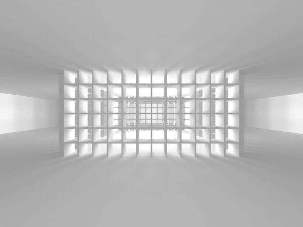 Abstracte moderne witte architectuur achtergrond — Stockfoto