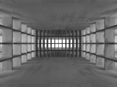 soyut geometrik beton mimari arka plan