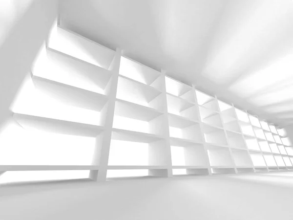 白色建筑建筑现代室内环境 — 图库照片