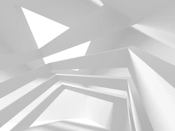 Futuristic White Architecture Design Background Royalty Free Stock Images