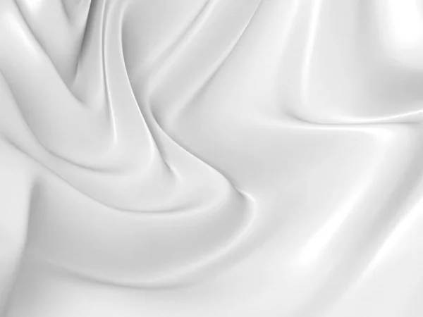 Abstrato fundo branco com ondas — Fotografia de Stock