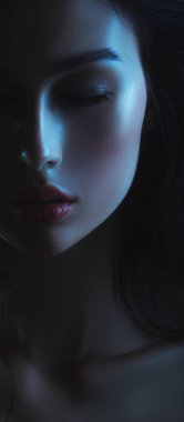 çekici bir genç kadın Güzellik Portresi