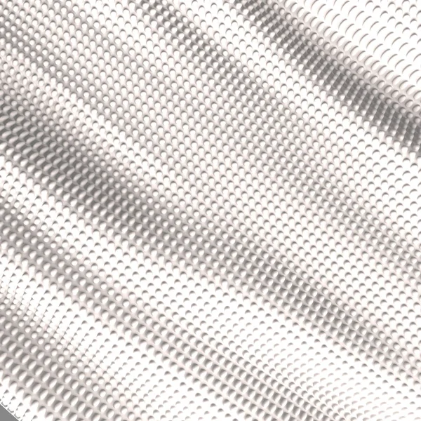 Białe faliste abstrakcyjne kropki tło — Zdjęcie stockowe