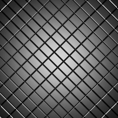 Klasik siyah fayans dizayn dokusu arkaplanı. 3d hazırlayıcı